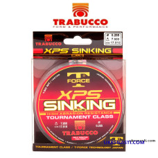 Леска монофильная Trabucco T-Force XPS Sinking Plus диаметр 0,14мм размотка 150м тёмно-коричневая